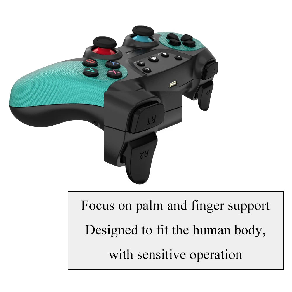 Wireless Bluetooth Control For Nintendo Switch OLED Lite PS3 Android Mobile Phone PC Gamepad Controller Game Pad Cell Joystick