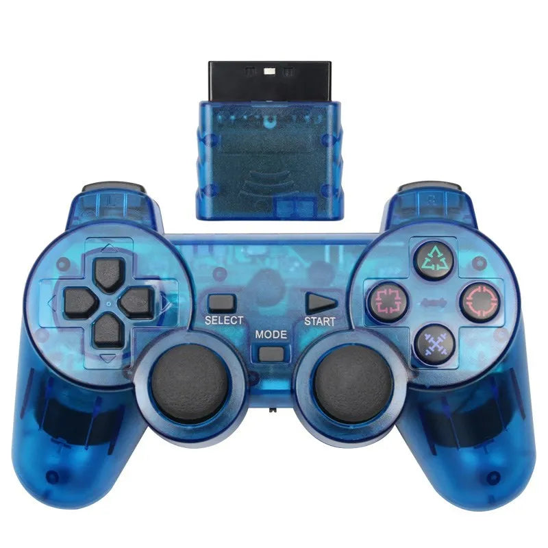 Wireless Gamepad for Sony PS2 Game Controller for Playstation 2 Joystick for PC  Joypad USB Game Controle with Dual Vibration