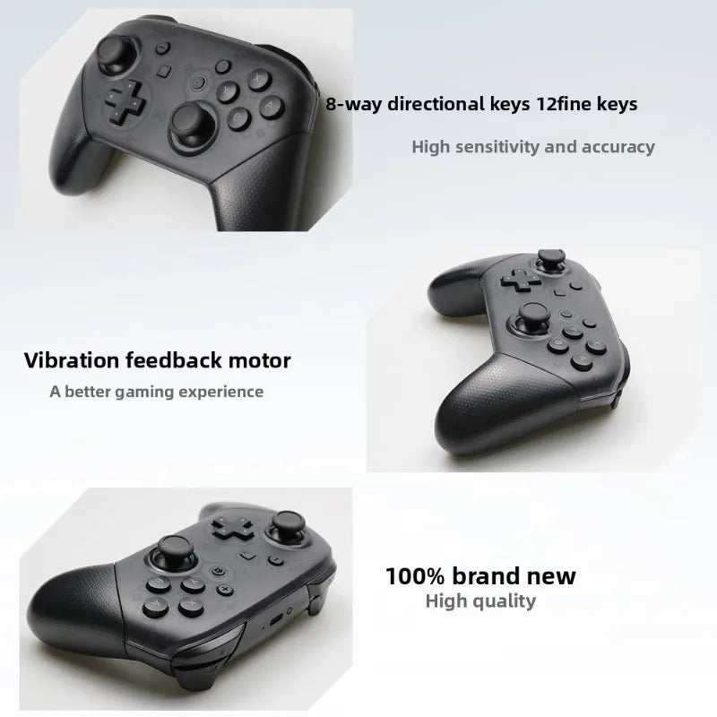 Switch Pro Bluetooth Gamepad Wake-up Function for Regular Switch Controllers
